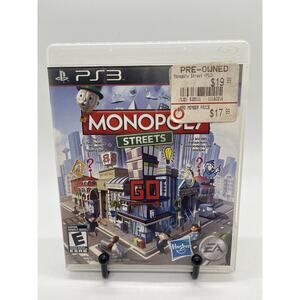 Monopoly Streets - PS3 Complete w/ Manual - Playstation 3 Tested & Working